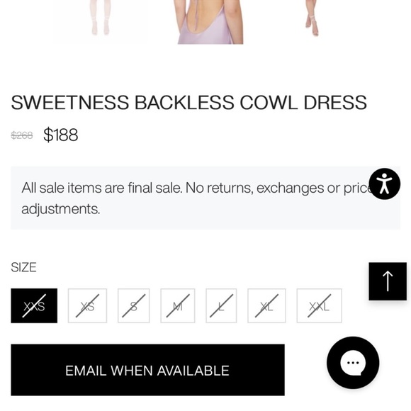 Danielle Guizio Lilac Mini Dress | Silk Blend | Large - Picture 7 of 7